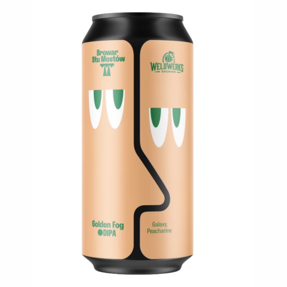 Piwo Stu Mostów / Weldwerks Golden Fog - DIPA 440 ml puszka