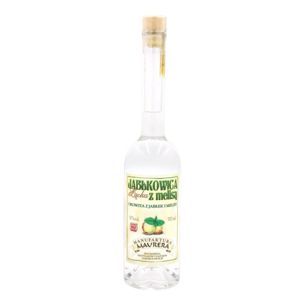 Okowita Jabłkowica z melisą 50% 500 ml