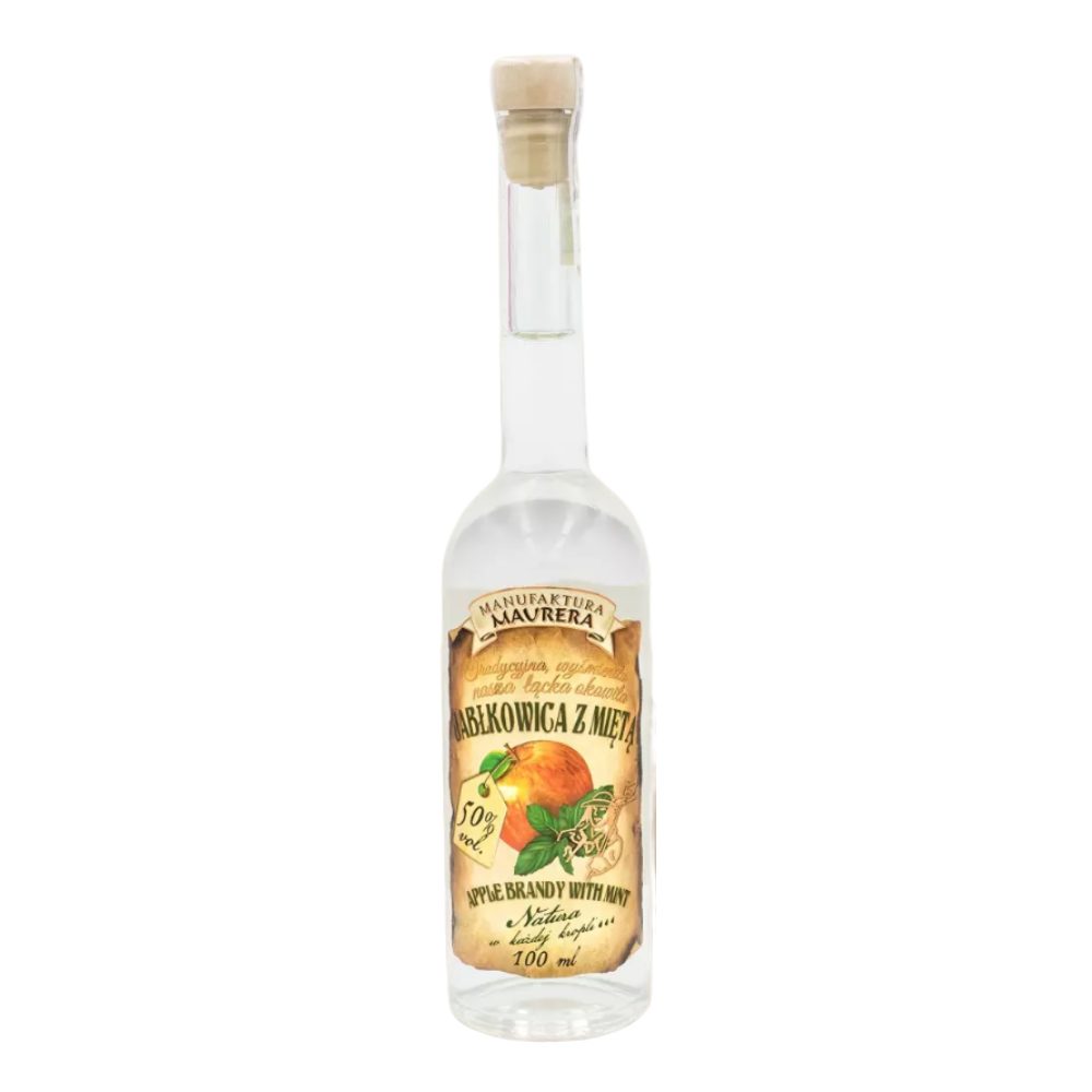Okowita Jabłkowica z miętą 50% 100 ml