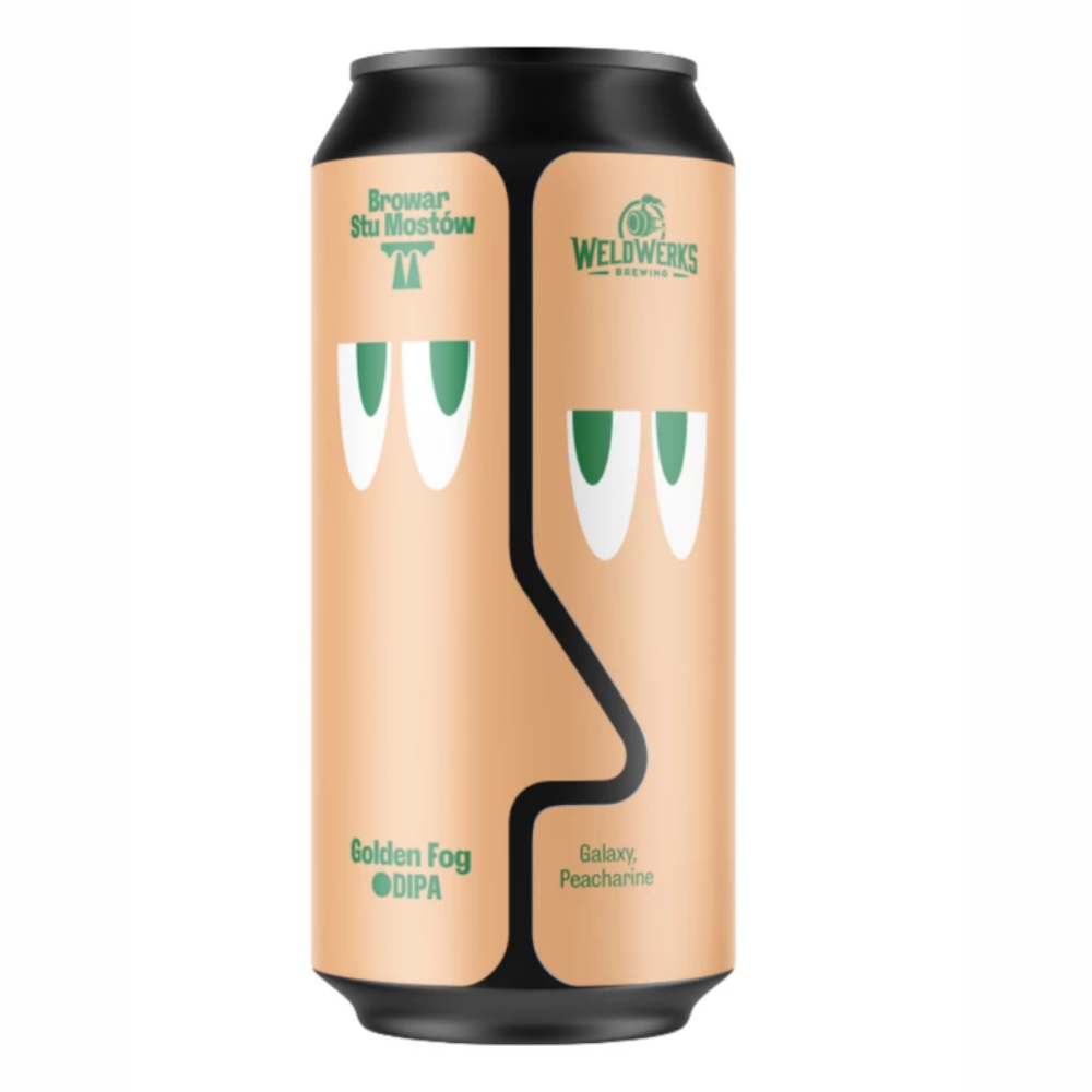 Piwo Stu Mostów / Weldwerks Golden Fog - DIPA 440 ml puszka