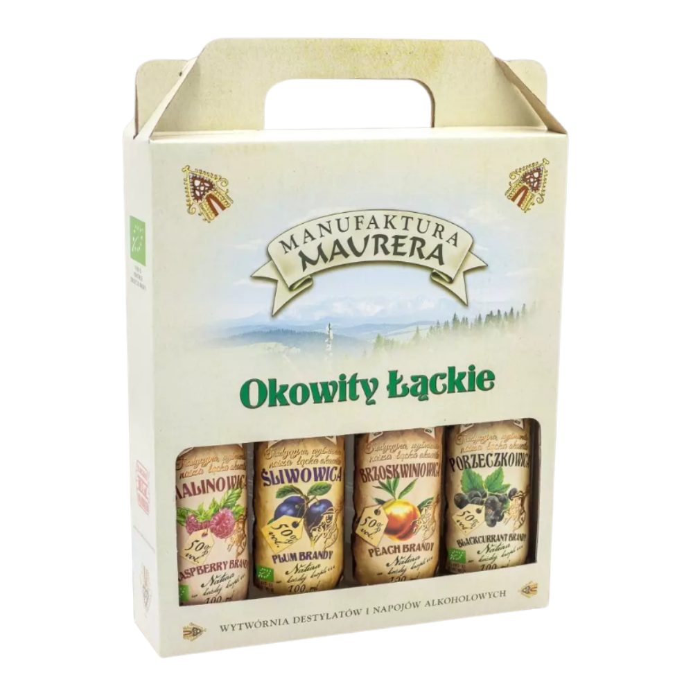 Okowita owocowa zestaw 50% 4 x 100 ml