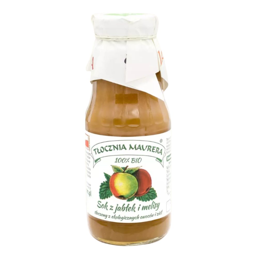 Sok Tłocznia Maurer jabłkowy z melisą BIO 300 ml