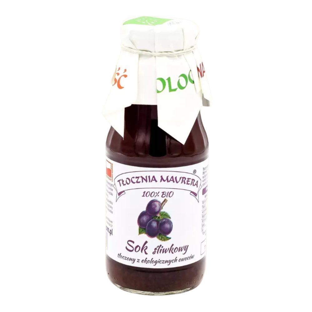 Sok Tłocznia Maurer śliwkowy BIO 300 ml