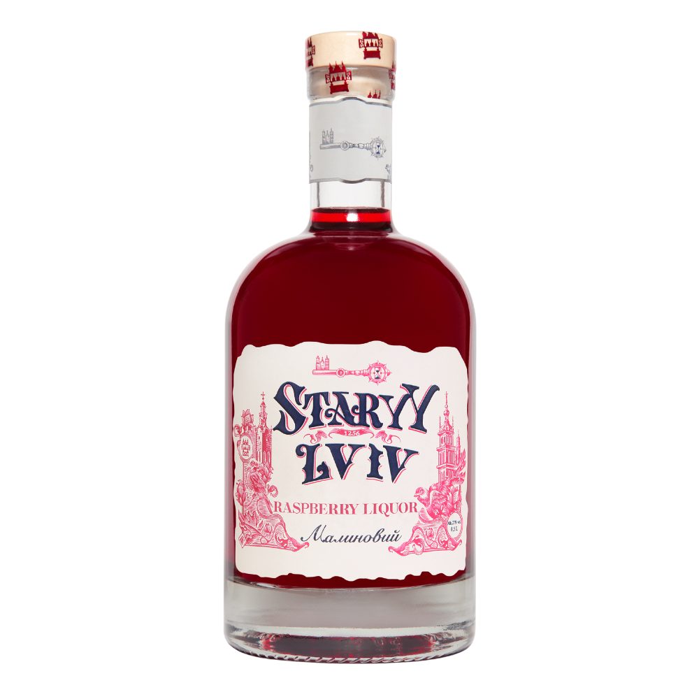 Likier Staryy Lwów Malinowy 27% 500 ml
