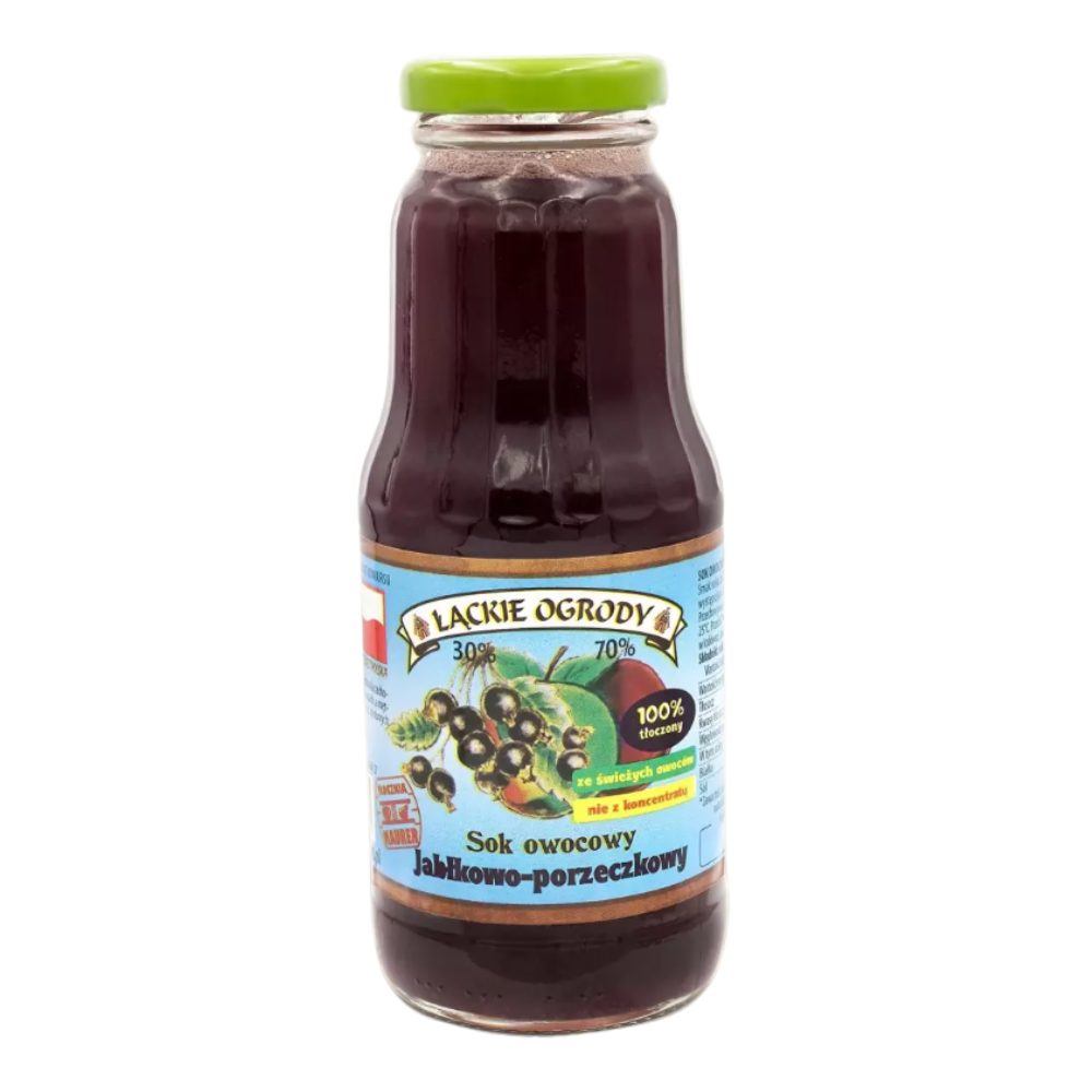 Sok Łąckie Ogrody jabłkowo - porzeczkowy 300 ml