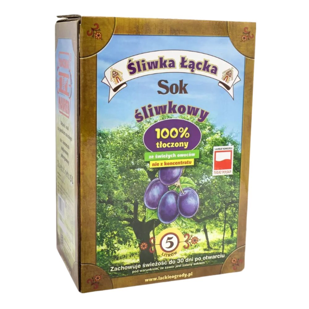 Sok Łąckie Ogrody śliwkowy 5000 ml