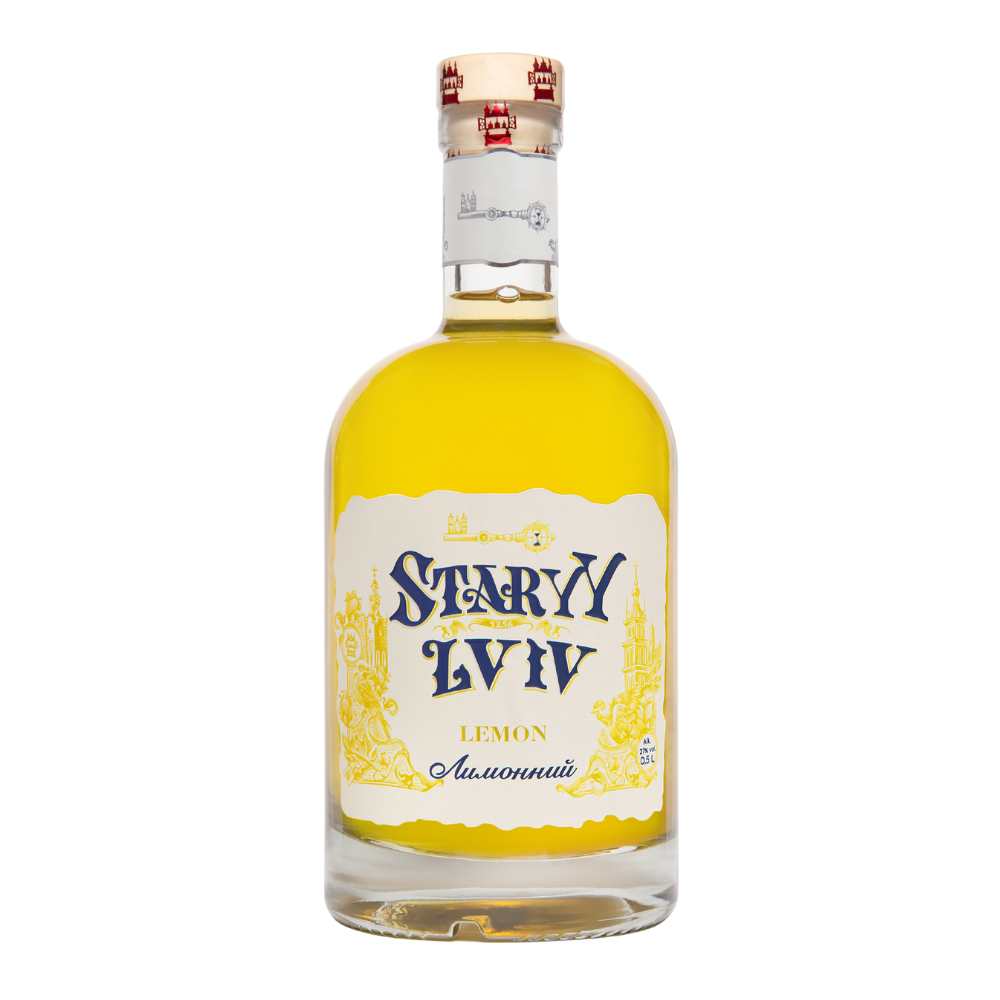 Likier Staryy Lwów Cytrynowy 27% 500 ml