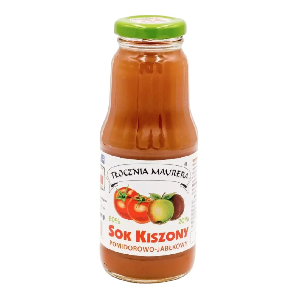 Sok tłoczony z pomidora i jabłek 300 ml