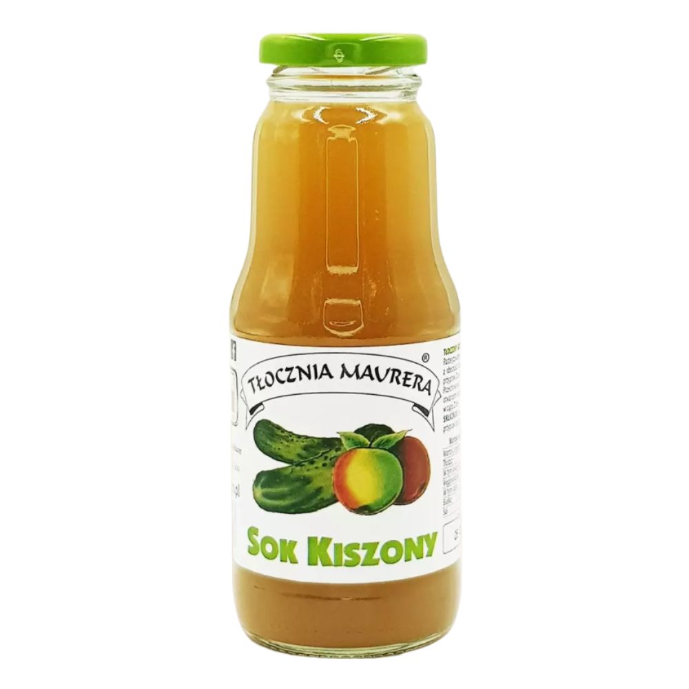 Sok tłoczony z ogórka i jabłek 300 ml