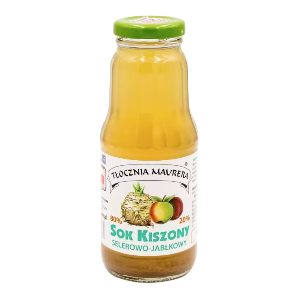 Sok tłoczony z selera i jabłek  300 ml