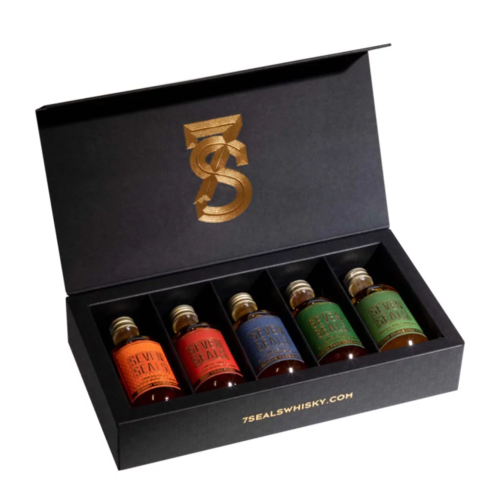 Whisky Seven Seals Classic Tasting Set 58,7% 5 x 50 ml