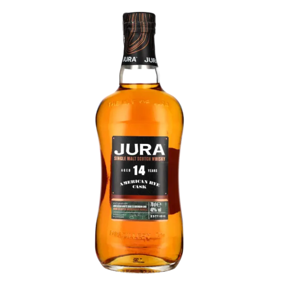 Whisky Single Malt Isle of Jura 14 Years Old American Rye Cask 40% 700 ml
