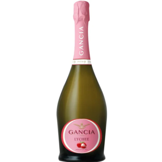 Wino musujące Gancia Lychee białe słodkie 7% 750 ml