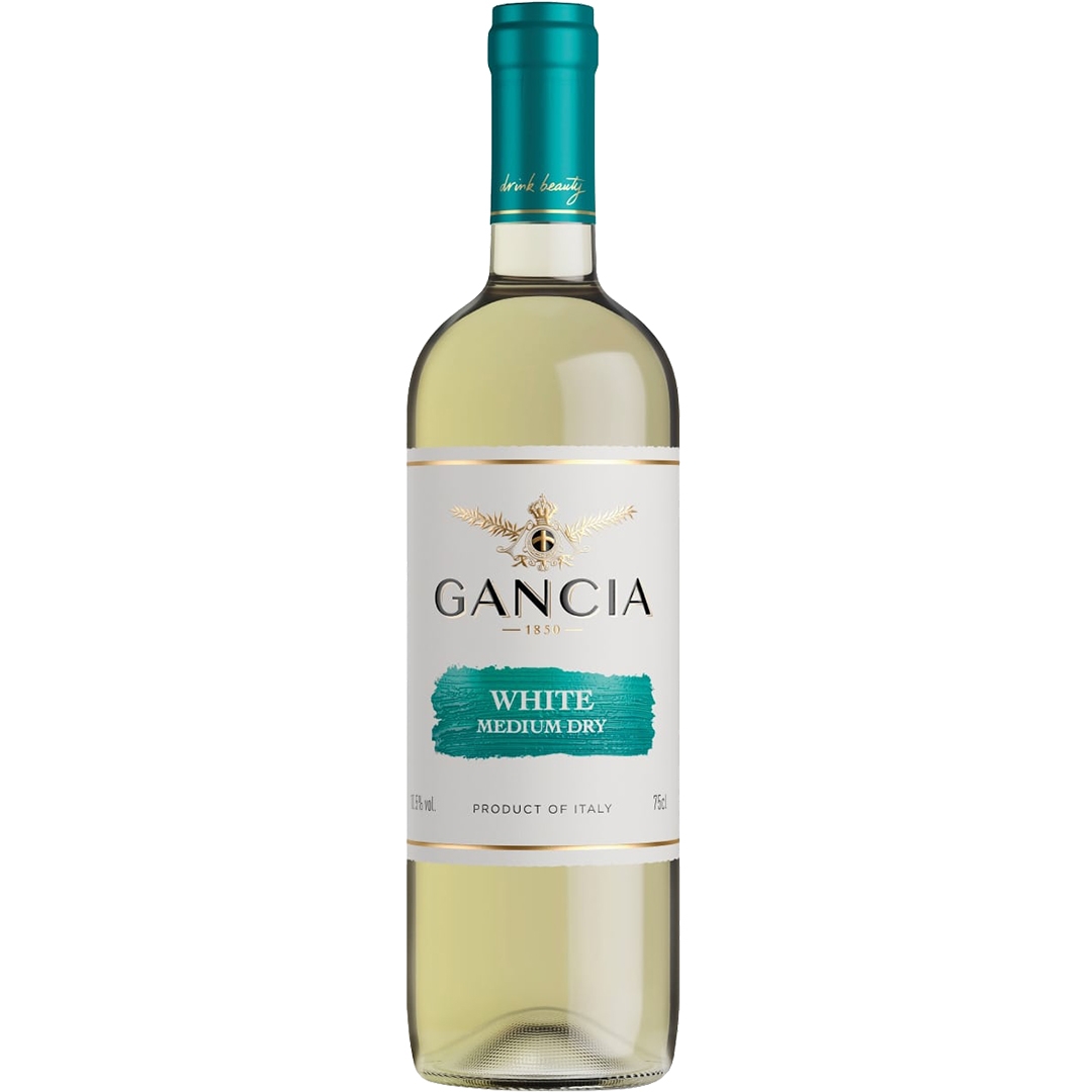 Wino Gancia białe półwytrawne 11,5% 750 ml