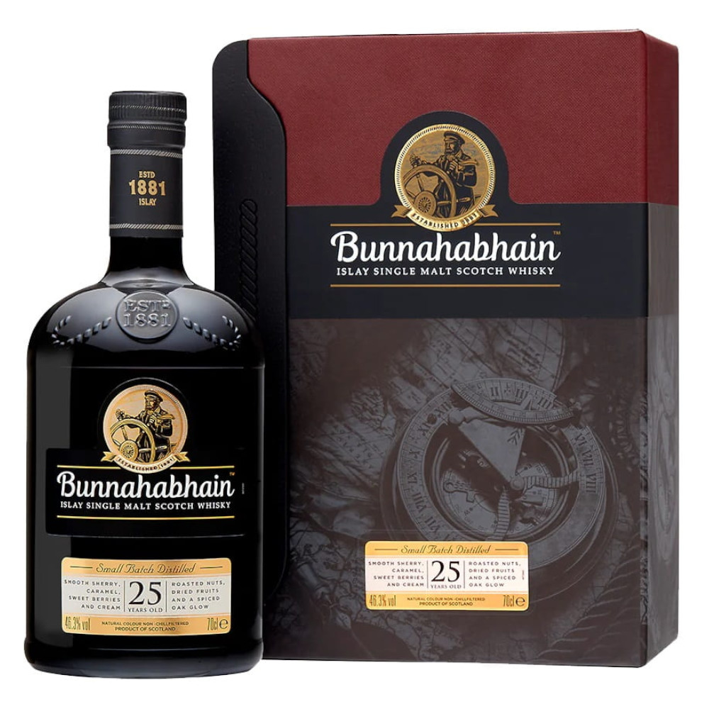 Whisky Bunnahabhain 25Y  46,3% 700 ml kartonik