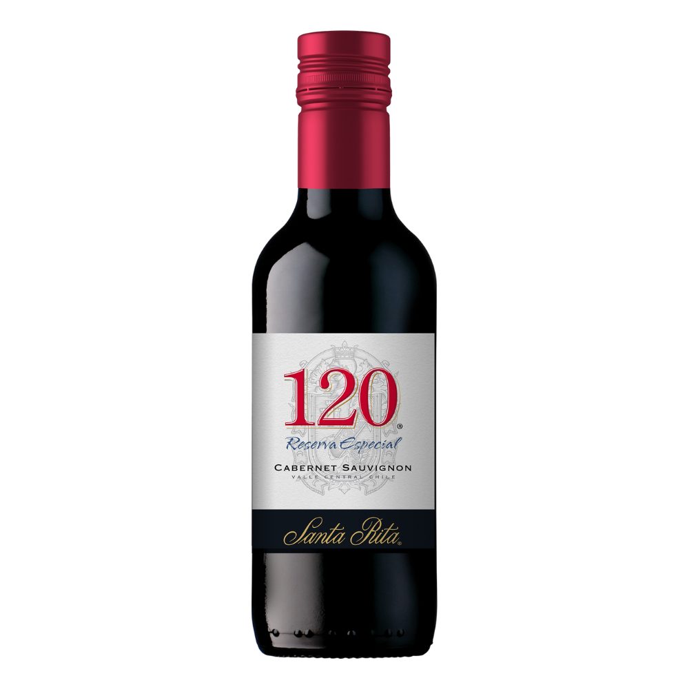 Wino Santa Rita 120 Reserva Cabernet Sauvignon 13% czerwone wytrawne 187 ml