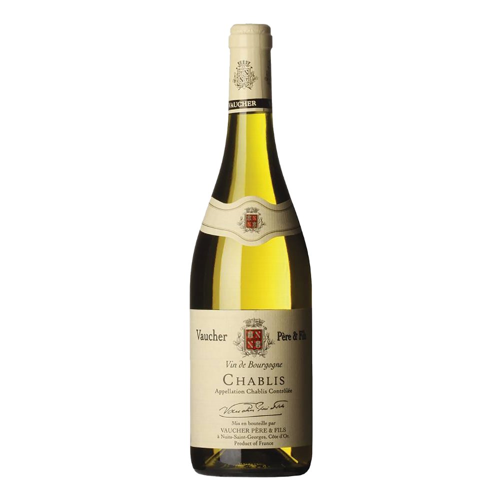Wino Vaucher Pere & Fils Chablis 12,5% białe wytrawne 750 ml
