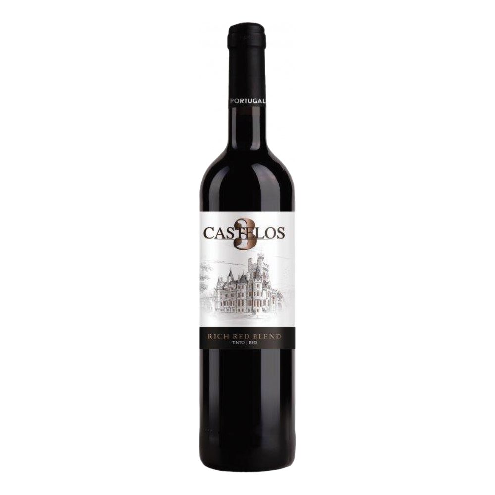 Wino Tres Castelos Tinto 12% czerwone wytrawne 750 ml