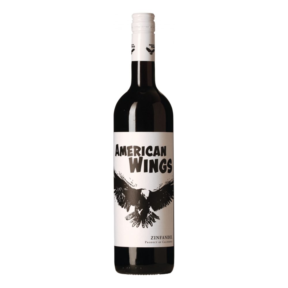 Wino American Wings Zinfandel 13% czerwone wytrwane 750 ml