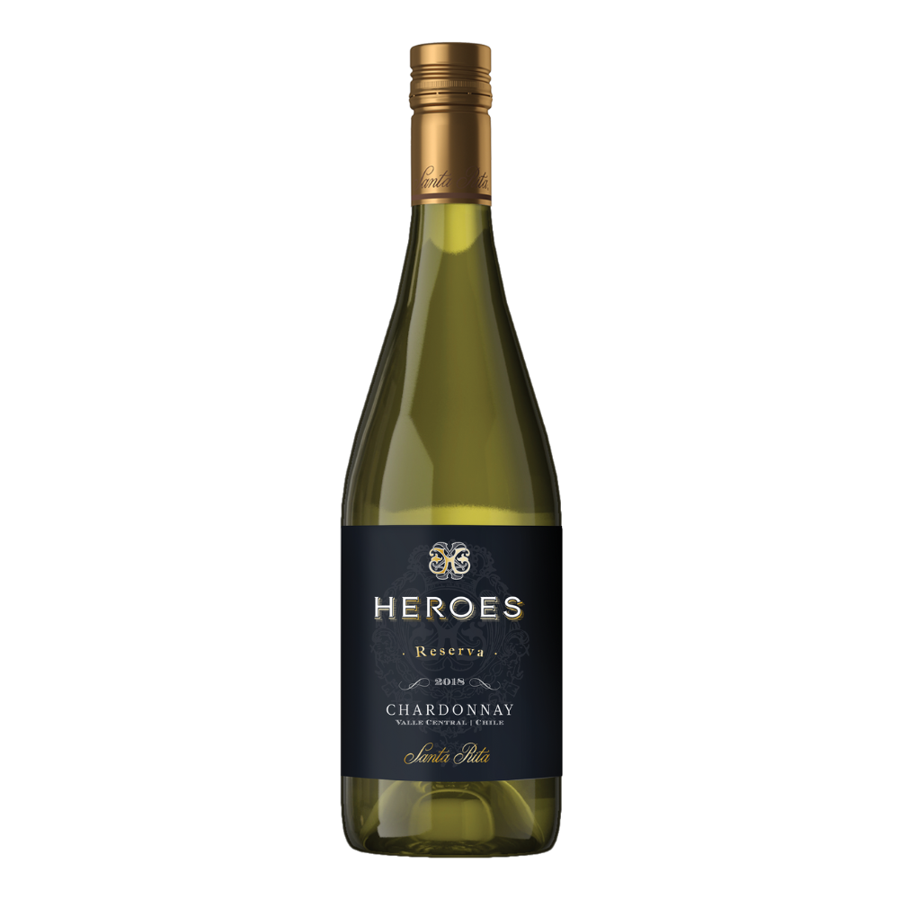 Wino Heroes Reserva Chardonnay 13% białe wytrawne 750 ml