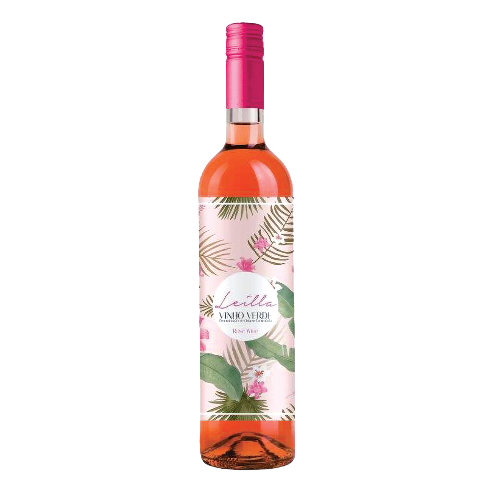 Wino Leilla Vinho Verde Rose 9,5% różowe wytrawne 750 ml