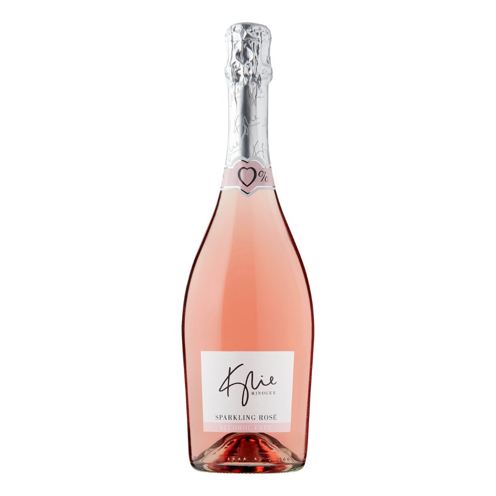 Wino Kylie Minogue Sparkling Rose 0% różowe wytrawne 750 ml
