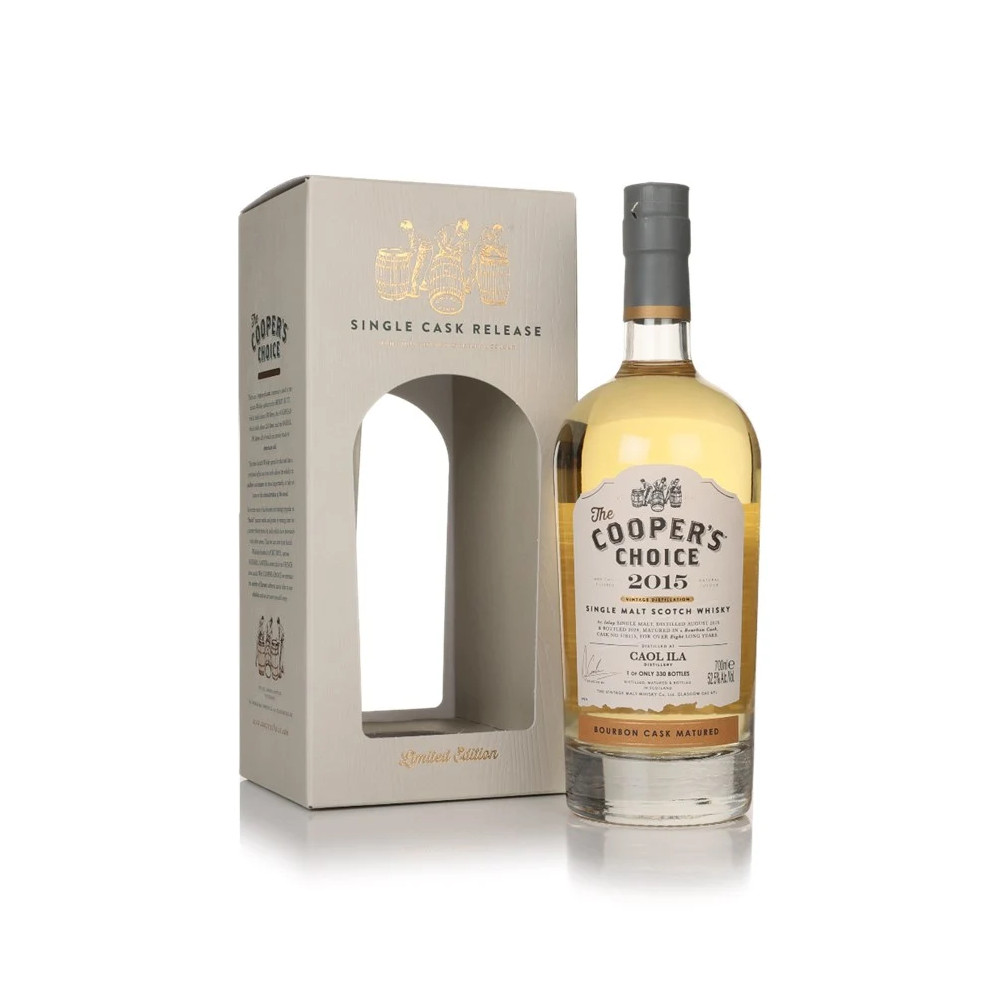 Whisky Cooper's Choice Caol Ila 2015 8YO 52,5% 700 ml kartonik