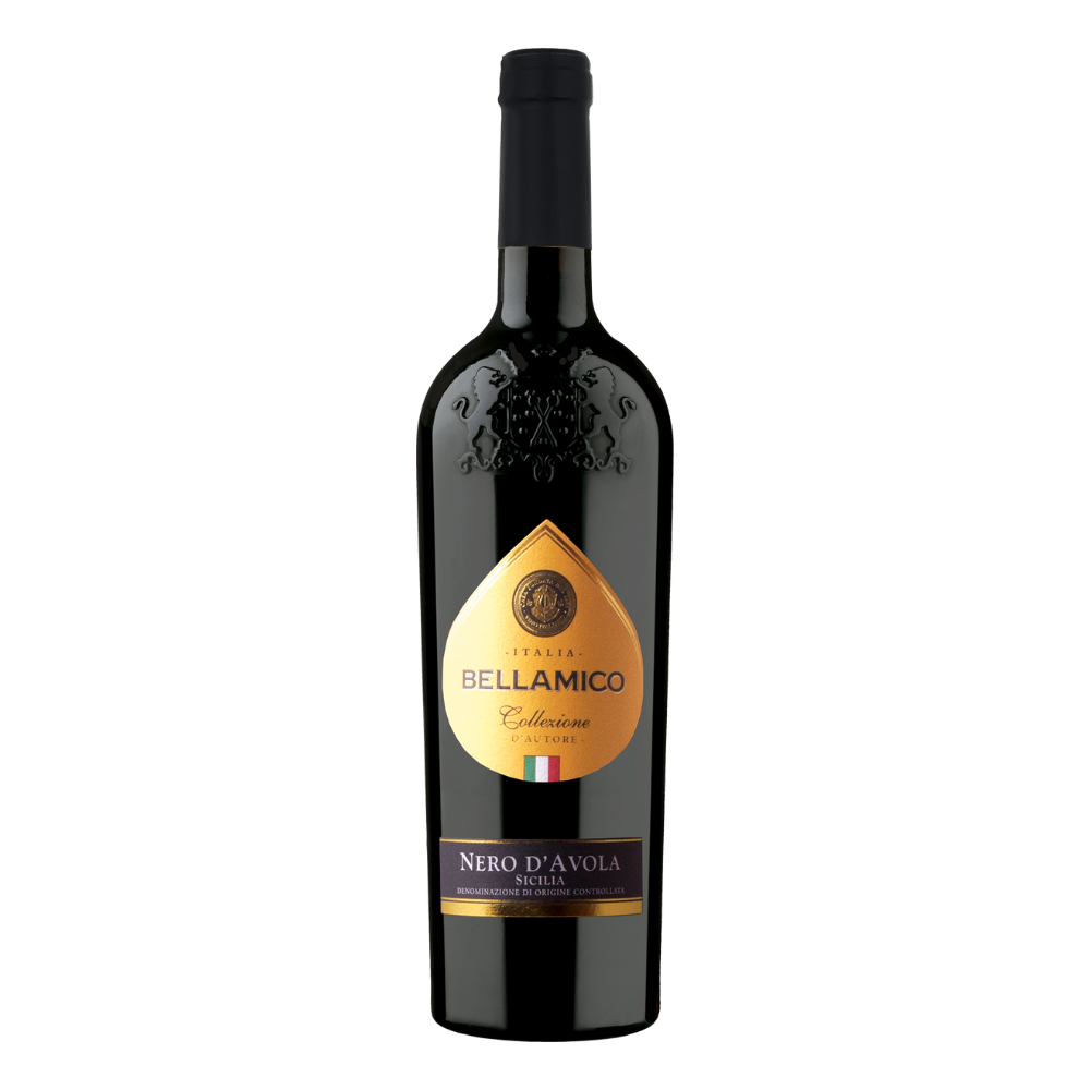 Wino Bellamico Nero d'Avola 13,5% czerwone wytrawne 750 ml