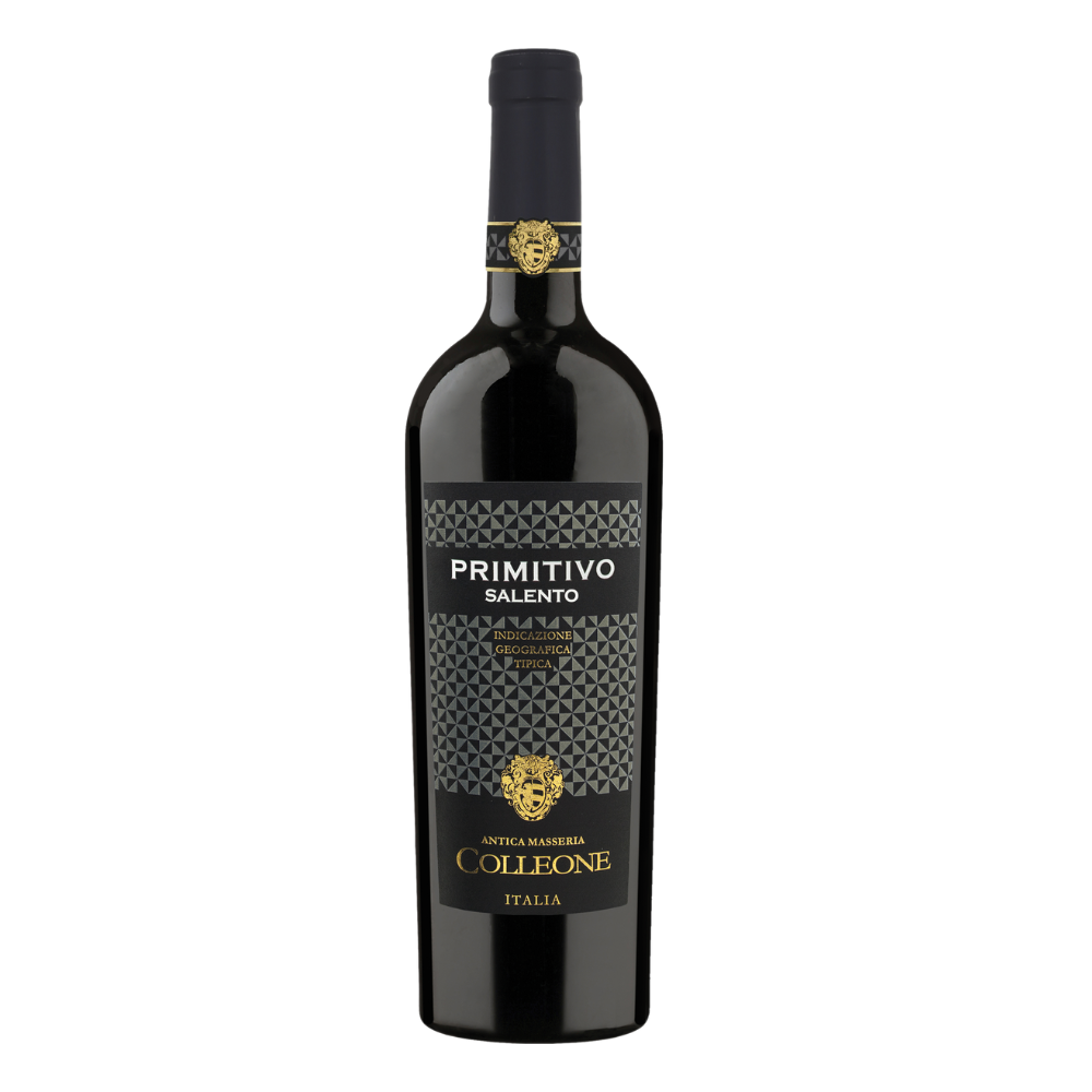 Wino Colleone Primitivo 13% czerwone wytrawne 750 ml