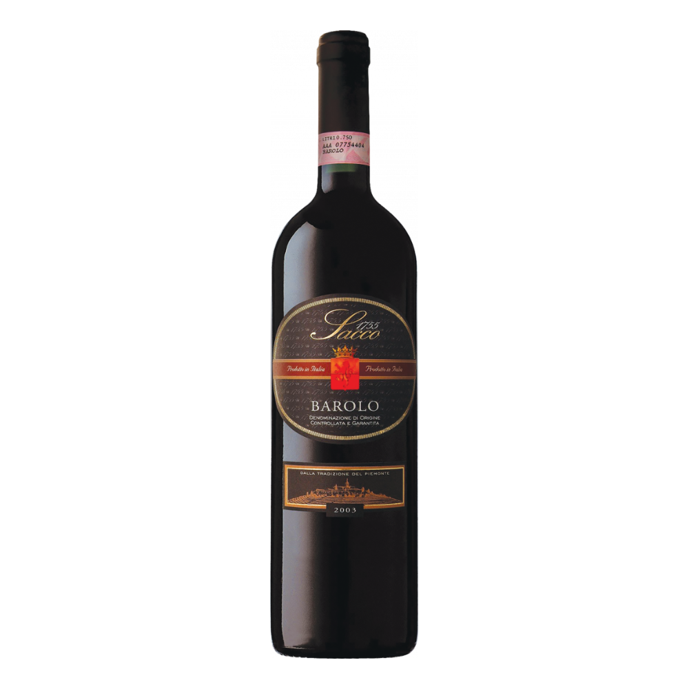 Wino Sacco Barolo 14% czerwone wytrawne 750 ml
