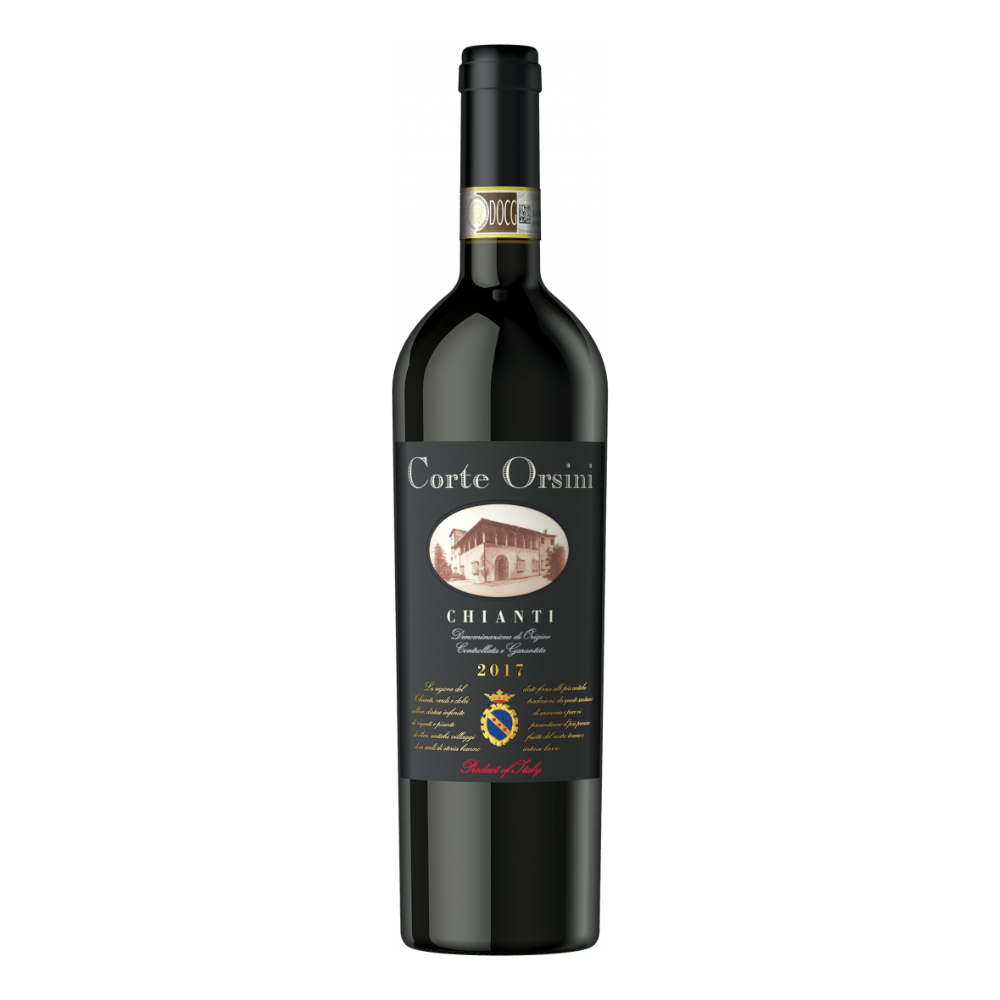 Wino Corte Orsini Chianti 12,5% czerwone wytrawne 750 ml