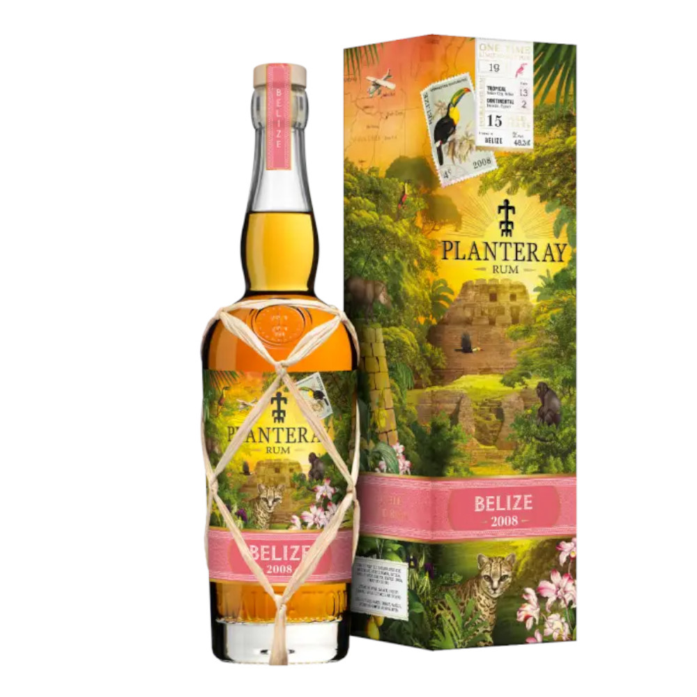 Rum Planteray  Belize 2008 48,3% 700 ml kartonik