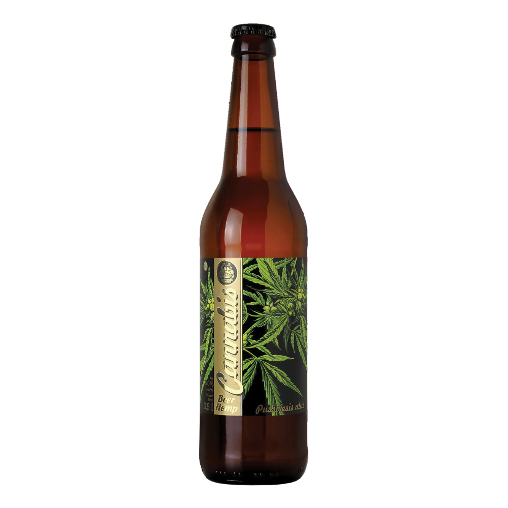 Piwo Cannabis Jasne 5% 500 ml