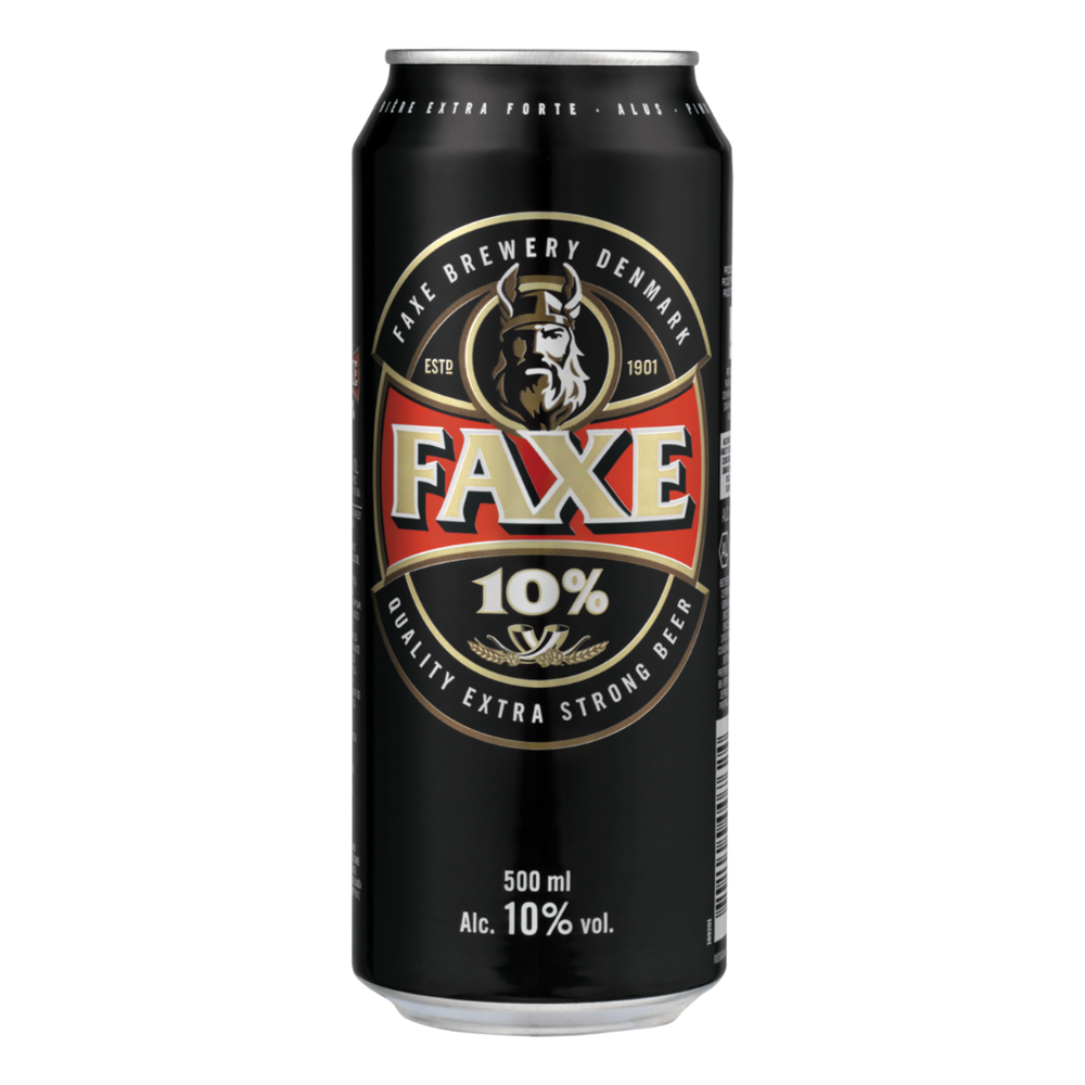 Piwo Faxe Extra Strong 10% 500 ml puszka
