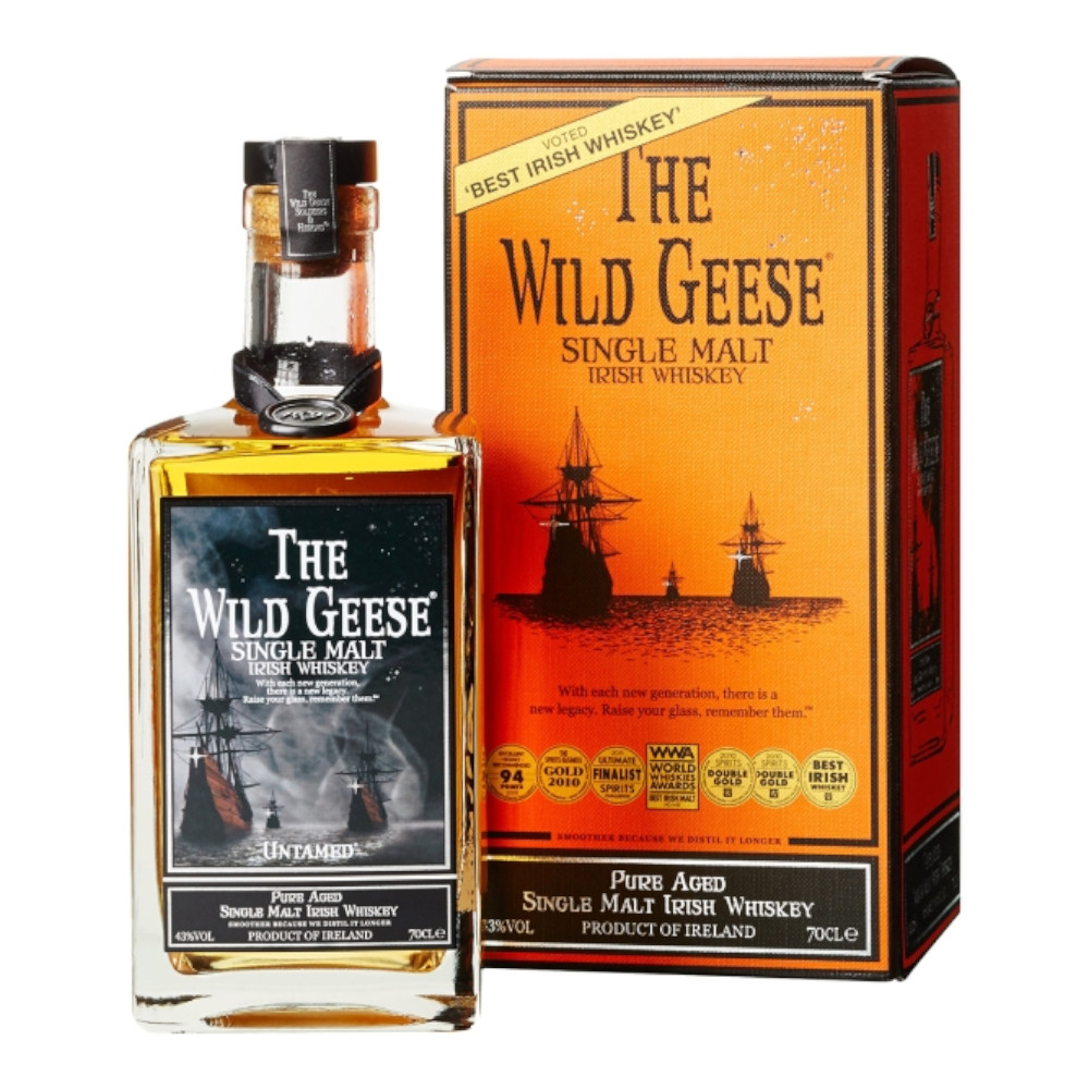 Whisky The Wild Geese Single Malt 43% 700 ml kartonik