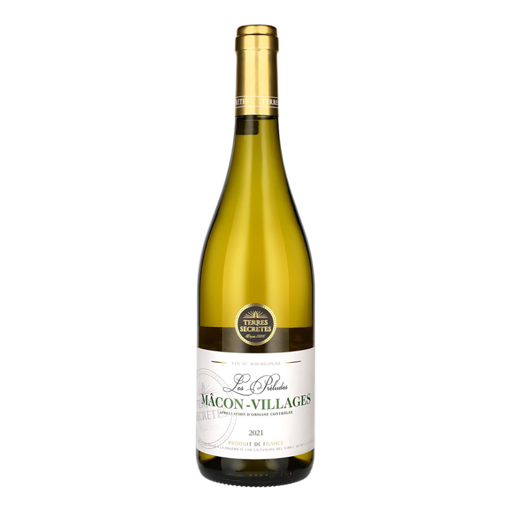 Wino Terres Secr. Macon Villages 2022 12,5% białe wytrawne 750 ml