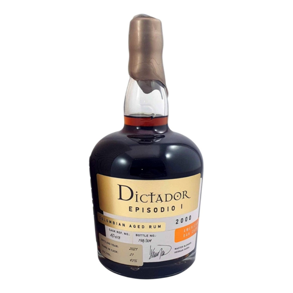 Rum Dictador Episodio I American Oak 2000 43% 700 ml
