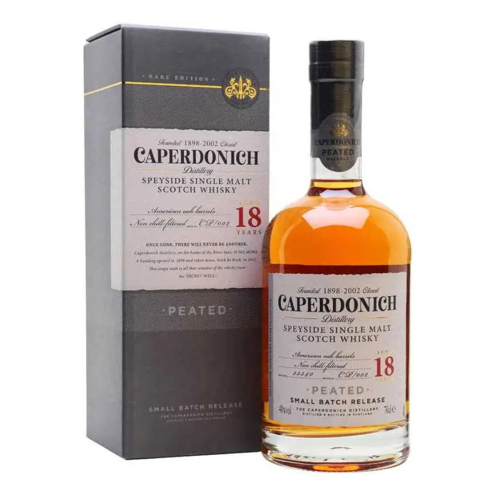 Whisky Caperdonich 18 YO Peated 48% 700 ml kartonik