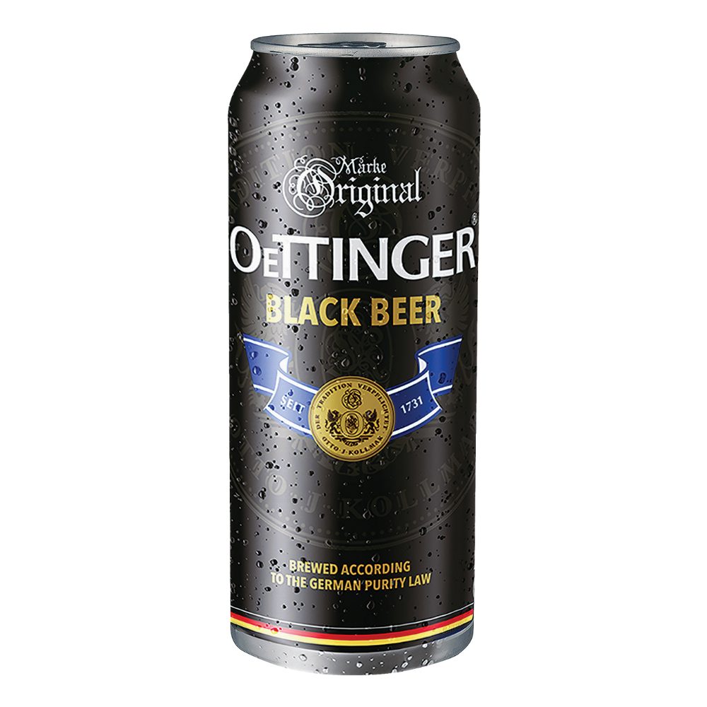 Piwo Oettinger Schwarz 4,9% 500 ml puszka