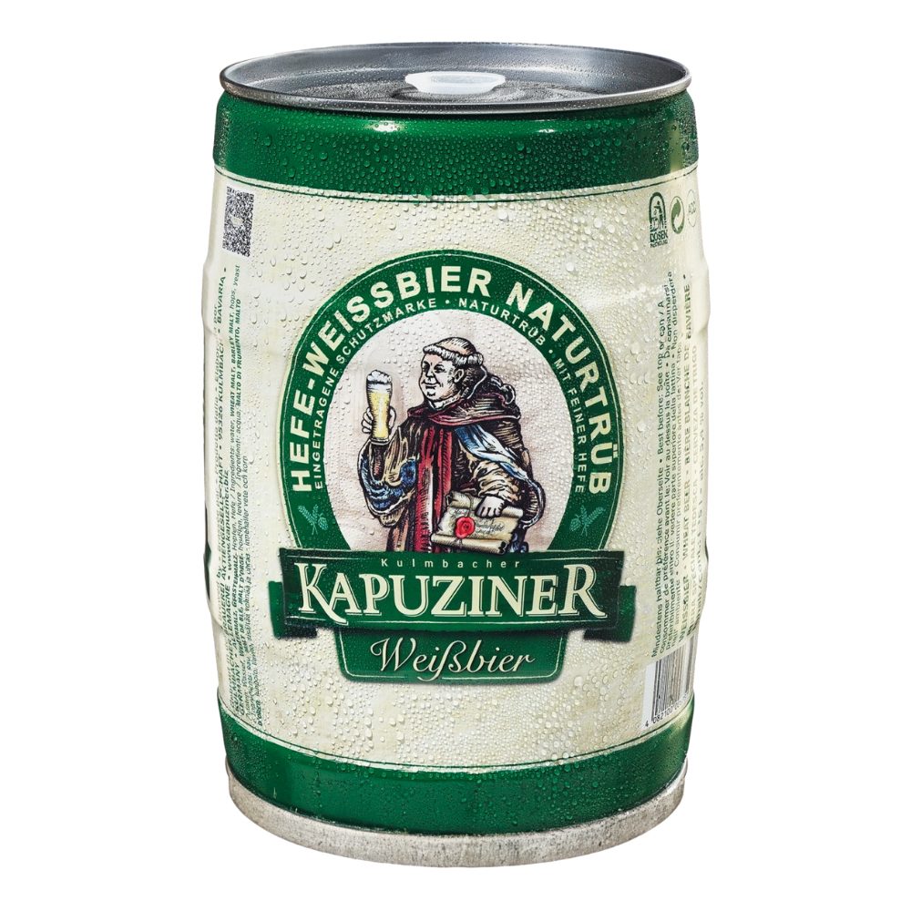 Piwo Kulmbacher Kapuzine Hefe-Weissbier 5,4% 5000 ml KEG