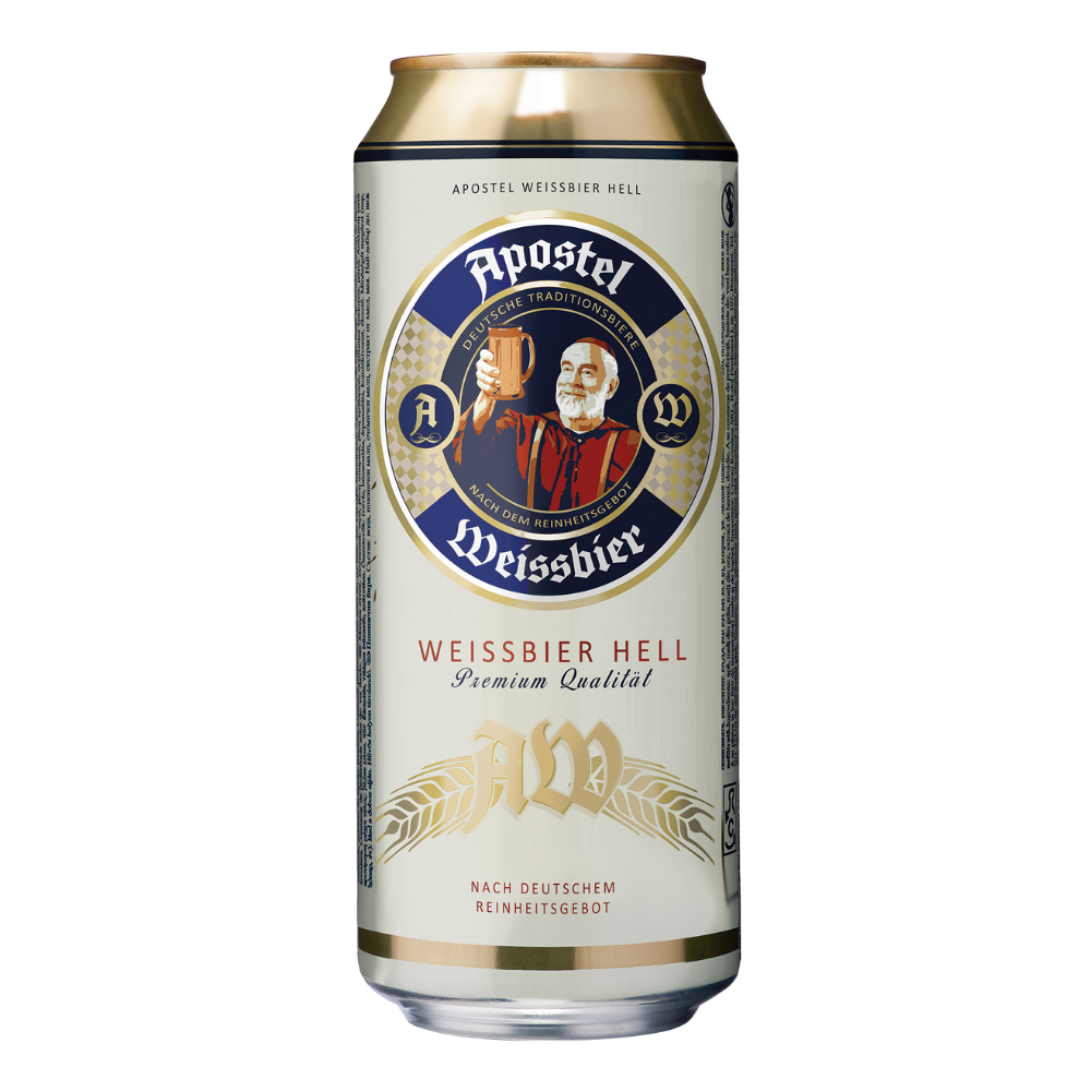 Piwo Apostel Weissbier Hell 5,3% 500 ml puszka