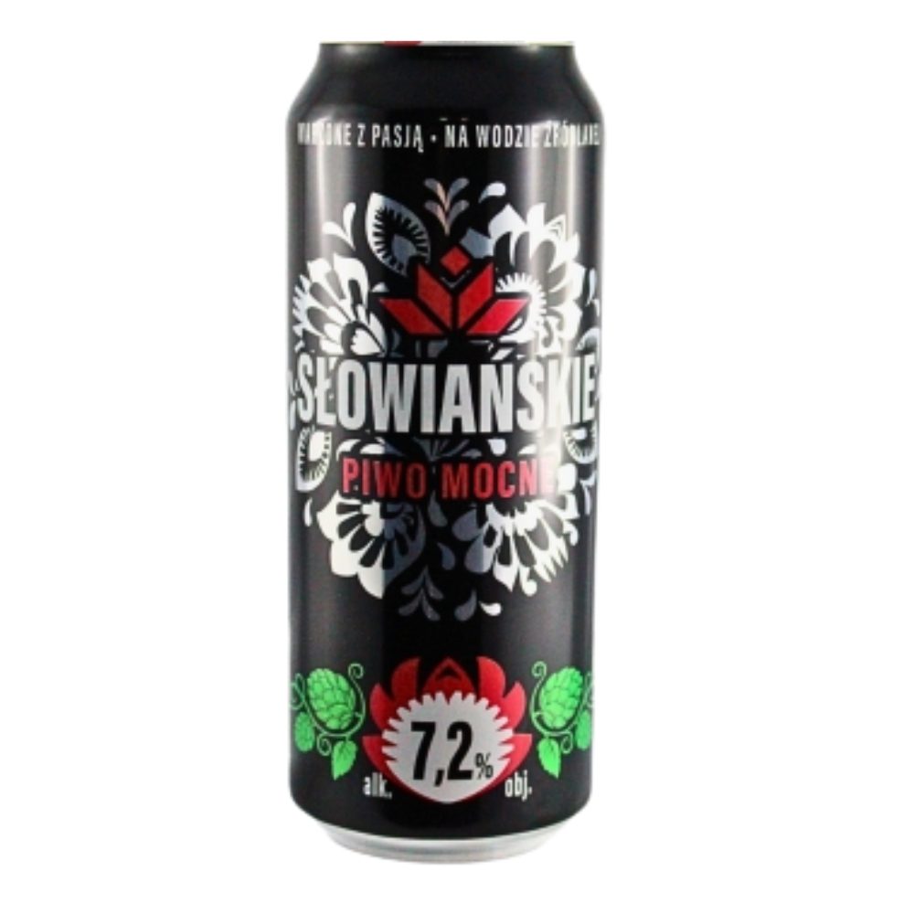 Piwo Słowiańskie Mocne 7,2% 500 ml puszka