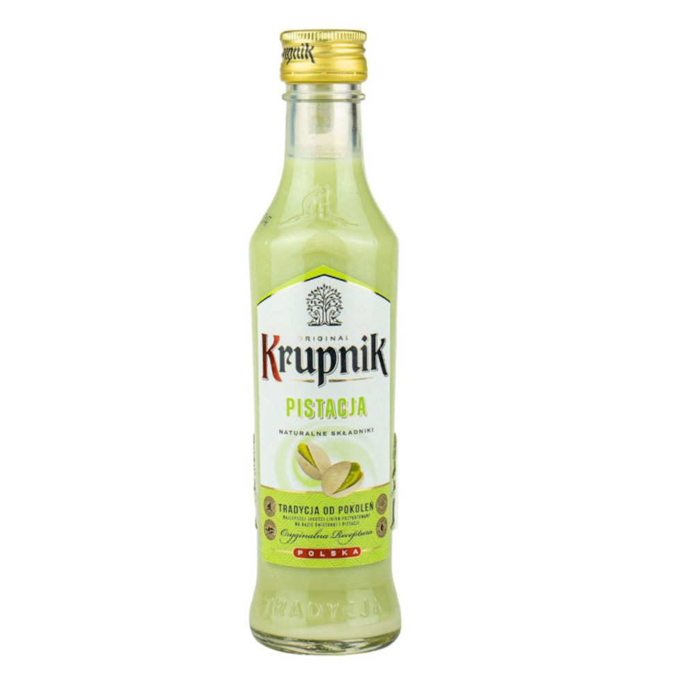 Likier Krupnik Mleczny Pistacja 16% 200 ml