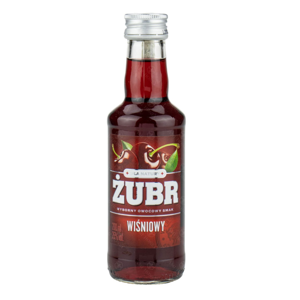 Żubr Wiśniowy 23% 200 ml