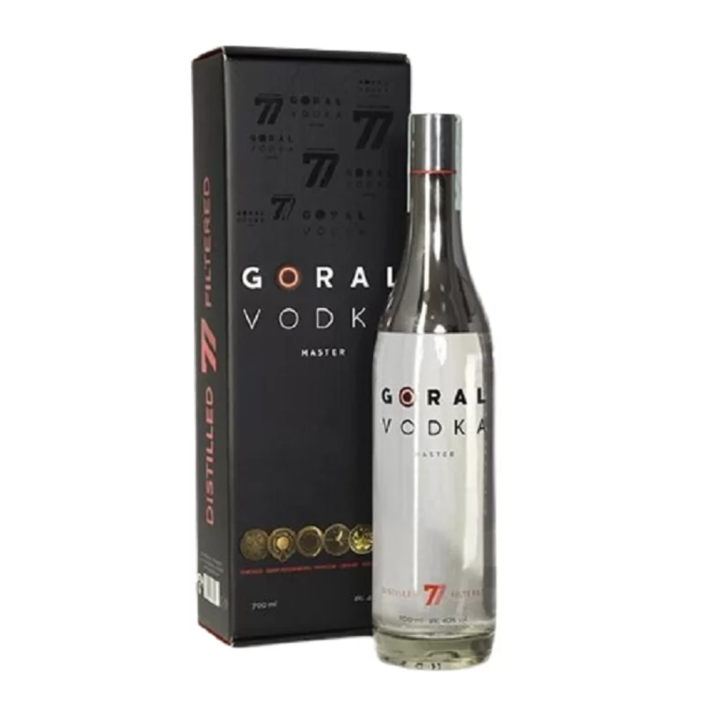 Wódka Goral Vodka Master 40% 700 ml + karton