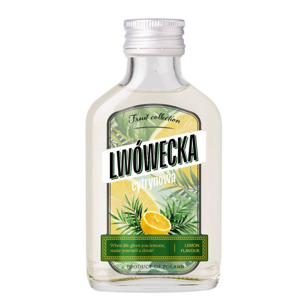 Likier Lwówecka Cytrynowa 21% 100 ml