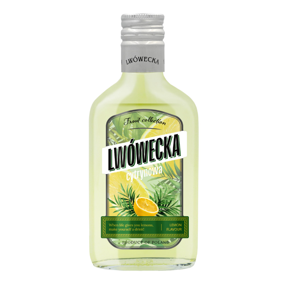 Likier Lwówecka Cytrynowa 21% 200 ml