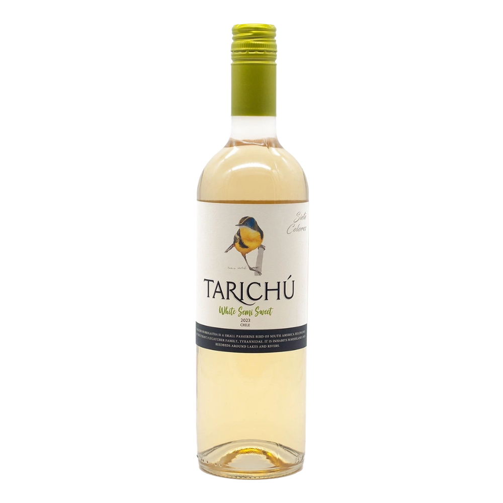 Wino Tarichu White Wine Semi Sweet 12,5% białe półsłodkie 750 ml