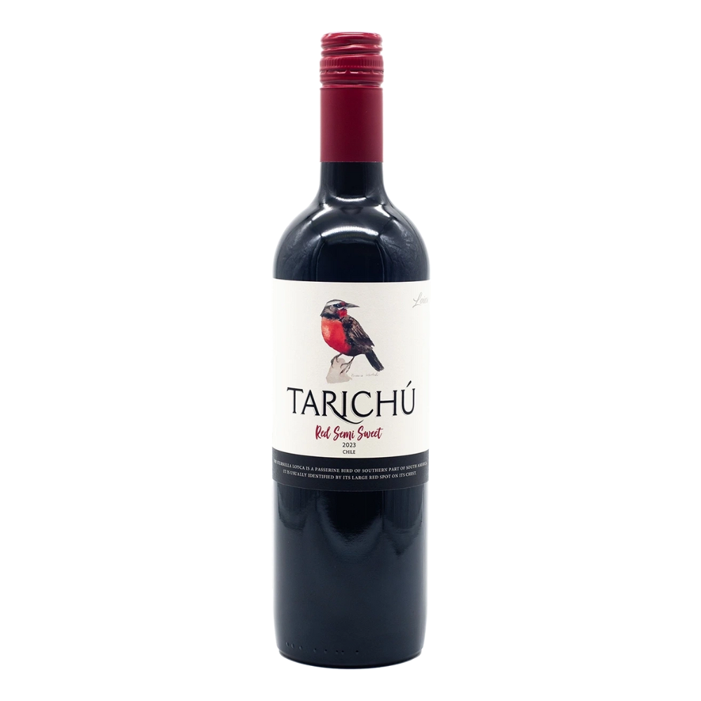 Wino Tarichu Red Wine Semi Sweet 13% czerwone półsłodkie 750 ml