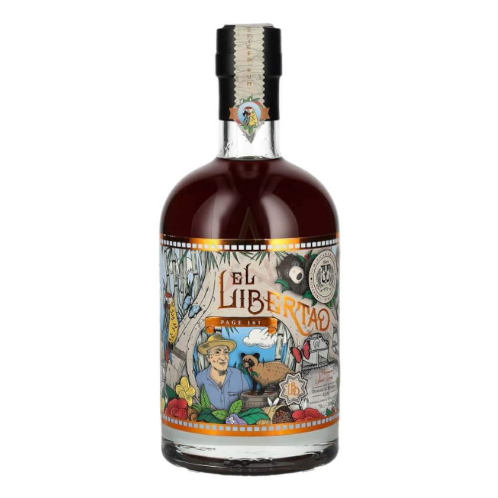Rum El Libertad Page 161 Coffee & Vanilla 30% 700 ml